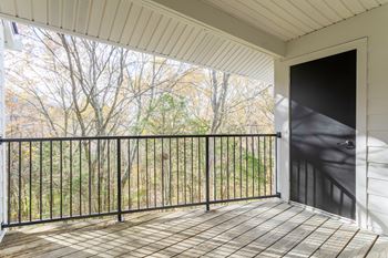 Large personal patio or balcony